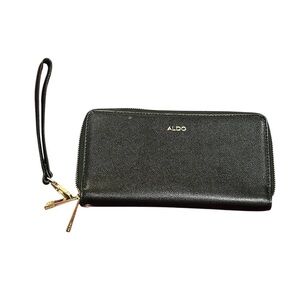 Aldo Black Wristlet Wallet